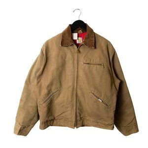 Vintage Detroit Carhartt Jacket Relaxed Oversized Fit Small Workwear Quilted S